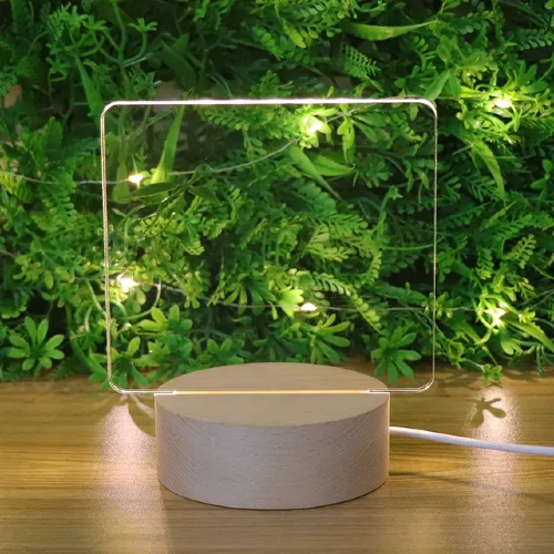 Хрустальная ночная лампа