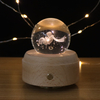 Dimmable 3D Crystal Night Lamp с музыкальной коробкой