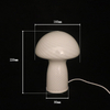 USB зарядка красочная стеклянная кроватная настольная лампа