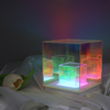 USB Cube 3D -акриловая лампа красочная светодиодная ночная комната для спальни 