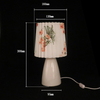 USB -зарядная ткань керамическая настольная лампа для тела