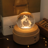 3D Sea Animals Crystal Ball Night Lamp с музыкальной коробкой