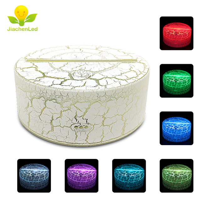 RGB Crack Abs светодиодный дисплей с батарейным ящиком