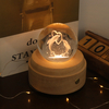 3D Sea Animals Crystal Ball Night Lamp с музыкальной коробкой