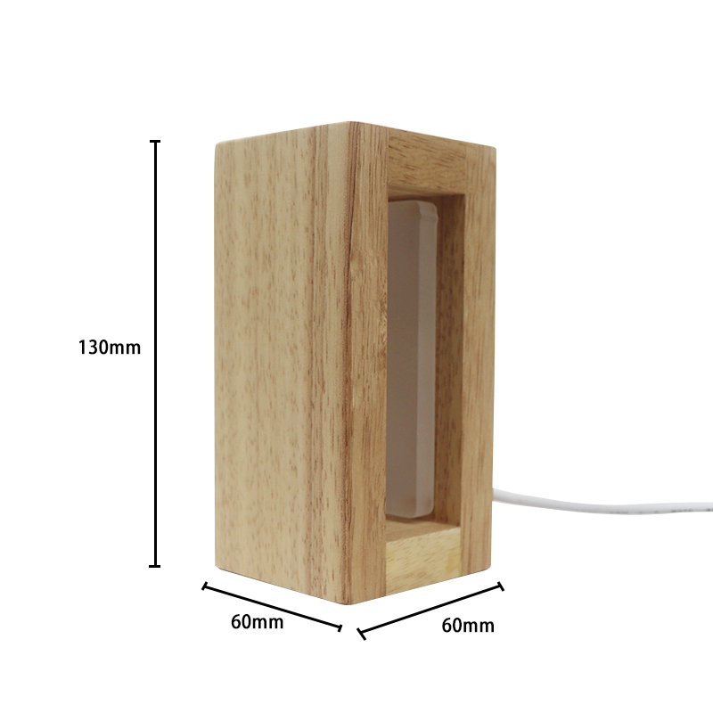  Ins creative Simple Simple Wood Desk Lamp